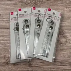 DAISO ダイソー 銀テープ用キーホルダー — image 1