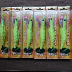 タコエギ　オクトパスタップ　4号　イエロー　6本 — image 1