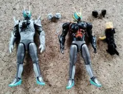 食玩 装動 仮面ライダーゼッツ カタストロム・オルデルム 2体セット — image 1