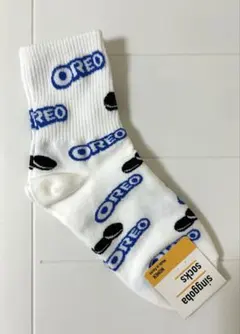 singgoba ロゴ入りソックス 靴下 オレオ — image 1