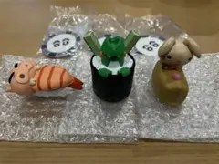 クレヨンしんちゃん 寿司 カプセルトイ 3種セット — image 1