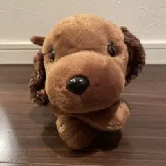 コムサ　抱きぬいぐるみ　ブラウン　チョコ — image 1