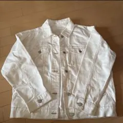 COLZA ホワイト デニムジャケット Gジャン — image 1