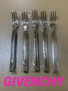 【新品•未使用品】GIVENCHY / ジバンシー　フォーク　5本 セット — image 1