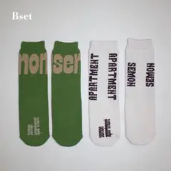 新品未使用 semon apartment ソックス — image 1
