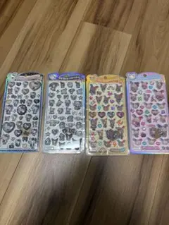 国内正規品 サンリオうるちゅるPOP SEAL シール4種セット — image 1
