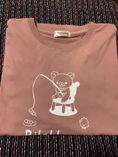 Rilakkuma リラックマ 半袖Tシャツ ピンク4L — image 1