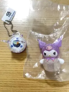 くら寿司 サンリオ クロミ キーホルダー　キャンディドール　2点セット — image 1