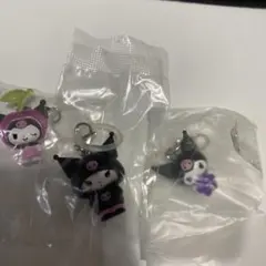 サンリオ クロミ ソリッド&クールくだもの、こんぺいとう ストラップ 3点セット — image 1