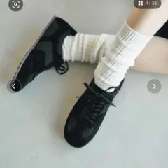 あや様専用　LEPSIM フラットスニーカー M ブラック — image 1