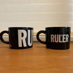 RULER マグカップ 2個セット　極美 — image 1