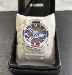 CASIO G-SHOCK GA-110TR トリコロールカラー ホワイト稼働品 — image 1