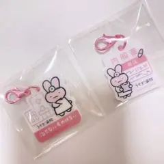ホワイトタイガーとブラックタイガー　うさぎ病院のアクリルチャーム　セット — image 1