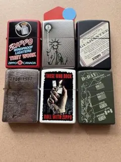 ✴️ 新品未使用✴️ Zippo ライター 6個セット✴️インナーなし✴️ — image 1