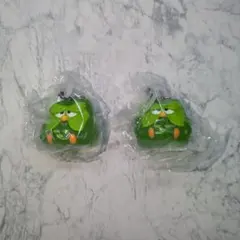 Duolingoドゥオリンゴ しわしわ めじるしアクセサリー 2個セット — image 1
