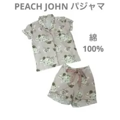 PEACH JOHN パジャマ セットアップ 花柄 ピンク S/M — image 1