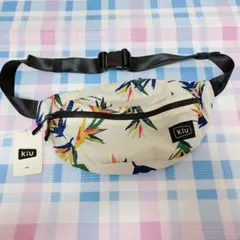 Kiu ボディバッグ ウエストポーチ ボタニカル柄　新品 — image 1