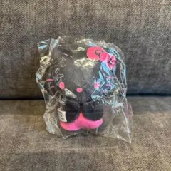 Hello Kitty ブラック ピンク マスコット — image 1