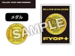 B’z LIVE-GYM 2026 プレミアム席メダル　稲葉浩志　松本孝弘　新品 — image 1