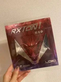 卓球ラバー 赤 39度・2.1mm LOKI RXTON1 — image 1