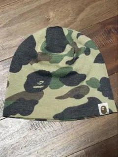 A BATHING APE エイプ 迷彩 シングルビーニー NIGO期 — image 1