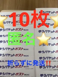 ゆうパケットポストmini 専用封筒 10枚セットその92 — image 1