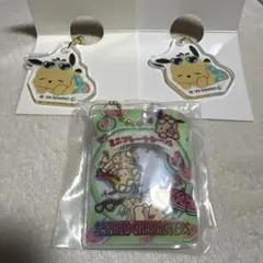 ポチャッコ　マーカーチャーム&ミニフレークシールキーホルダー — image 1