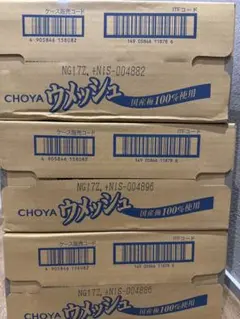 【3ケース】CHOYA ウメッシュ 本格梅酒ソーダ 350ml 24缶入 — image 1