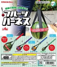 フルーツハーネス ガチャ 赤 大サイズ 1個 — image 1