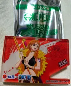 ワンピース✕松屋コラボオリジナルアクリルブロック箸置き ナミ — image 1