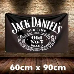ジャックダニエル フラッグ 60x90 JACK DANIELS タペストリー — image 1
