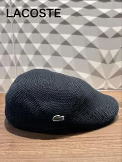 「良品」LACOSTE ハンチング ブラック — image 1