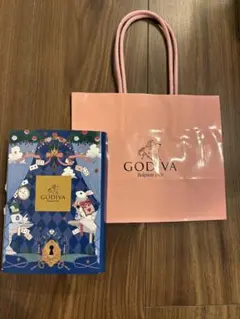 GODIVA ゴディバ Gスクエア6粒　手提げ付き アリス — image 1