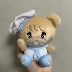 mikko ラテ ぬいぐるみキーホルダー — image 1
