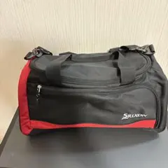 SRIXON スリクソン ゴルフ ボストンバッグ ブラック レッド — image 1