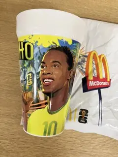 マクドナルド　ロナウジーニョ　McDonald's Ronaldinho コップ — image 1