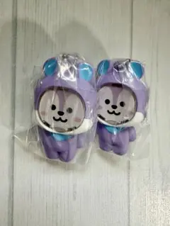 【公式・日本限定・未開封】BT21 ガチャ フォトフレーム MANG 2個 — image 1