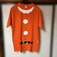 Printstar サンタクロース風 Tシャツ オレンジ Lサイズ — image 1