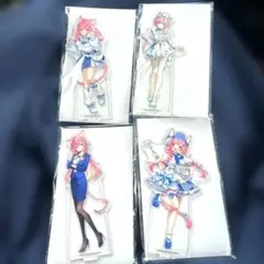 結城さくな　アクリルスタンド4点セット — image 1