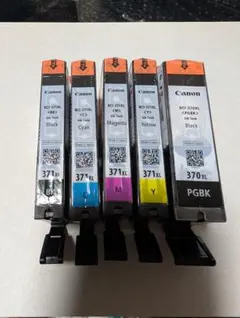 未使用品 Canon 純正インクカートリッジ 370-371XL 5本セット — image 1