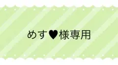 めす♥様専用 — image 1