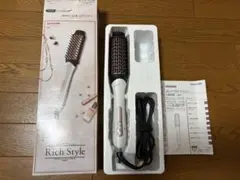 TESCOM Rich Style ホットブラシ ヘアアイロン 美品 箱付き — image 1