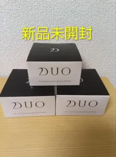 デュオ ザ クレンジングバーム ブラックリペア 黒ずみ毛穴ケア 90g×3個 — image 1
