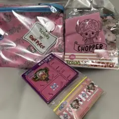 3COINS ONE PIECE チョッパー グッズ3点セット — image 1
