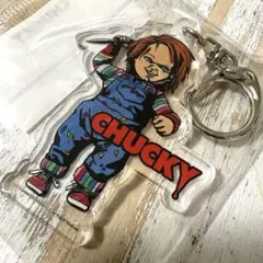 【新品未使用】Chucky チャッキー 立ちポーズ アクリルキーホルダー — image 1