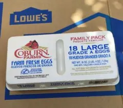 【本場USA】Coburn Farms 18個用エッグケース アメリカン 雑貨 — image 1
