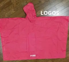美品 LOGOS レインポンチョ 男女兼用 レッド — image 1