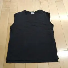 LOWRYS FARM ノースリーブ 炭色　ダークグレー — image 1