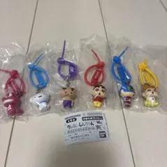 クレヨンしんちゃん カラフルマルチチャーム 全6種コンプセット — image 1