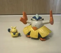 立体ポケモン図鑑　ハリテヤマ　マクノシタ — image 1